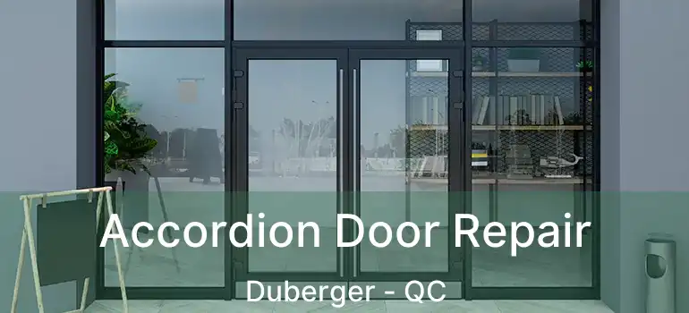  Accordion Door Repair Duberger - QC