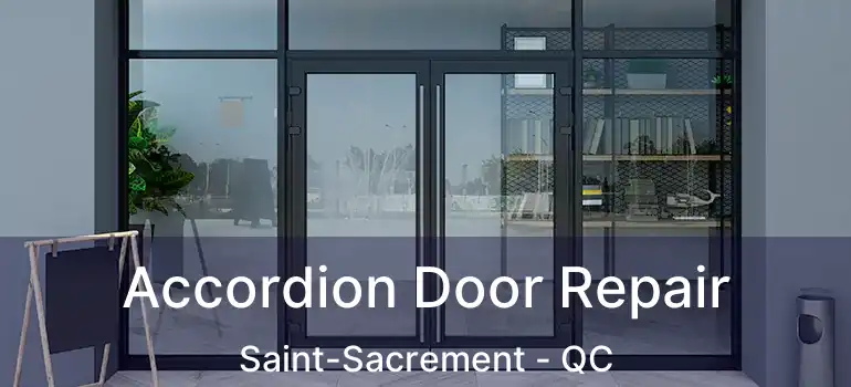  Accordion Door Repair Saint-Sacrement - QC