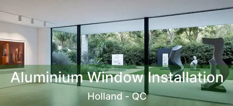  Aluminium Window Installation Holland - QC