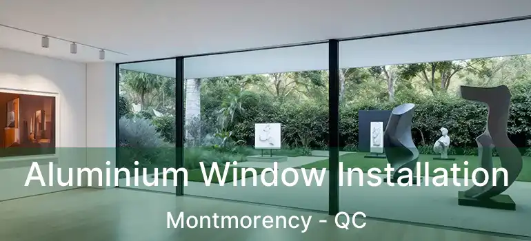  Aluminium Window Installation Montmorency - QC