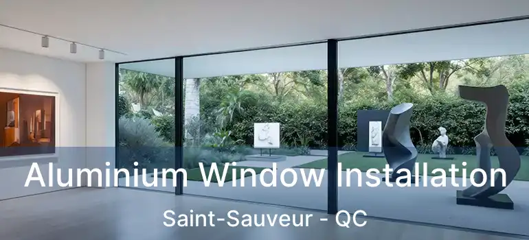  Aluminium Window Installation Saint-Sauveur - QC