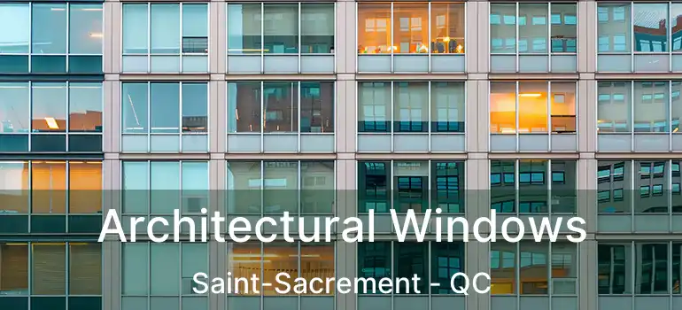  Architectural Windows Saint-Sacrement - QC