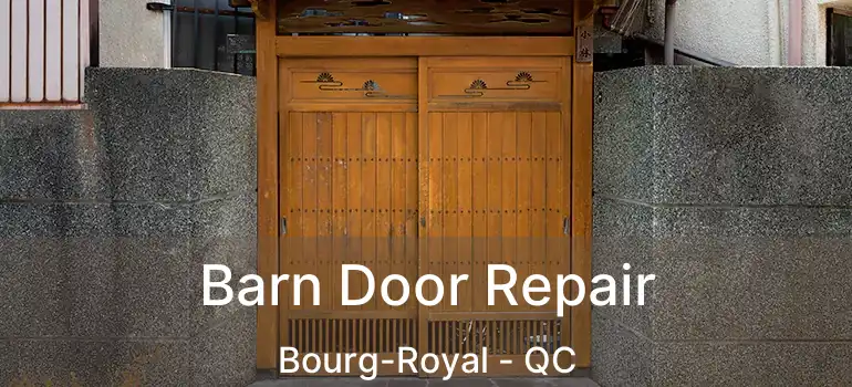  Barn Door Repair Bourg-Royal - QC
