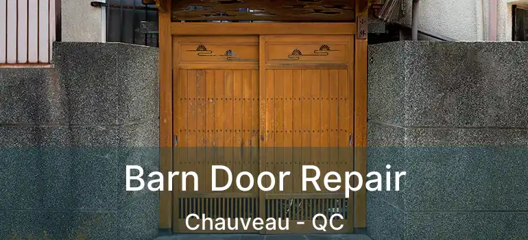  Barn Door Repair Chauveau - QC