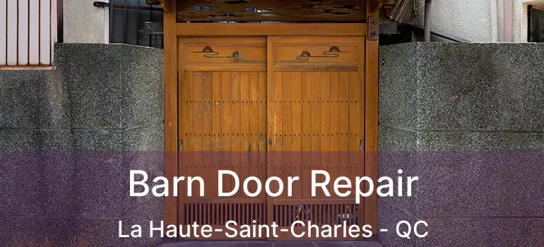  Barn Door Repair La Haute-Saint-Charles - QC