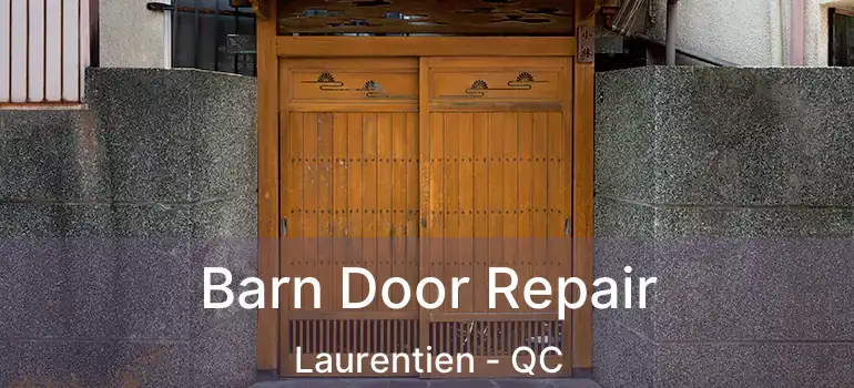  Barn Door Repair Laurentien - QC