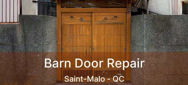  Barn Door Repair Saint-Malo - QC