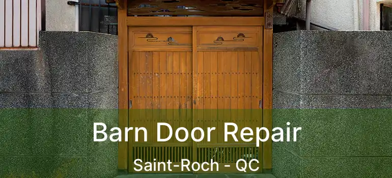  Barn Door Repair Saint-Roch - QC