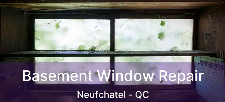  Basement Window Repair Neufchatel - QC