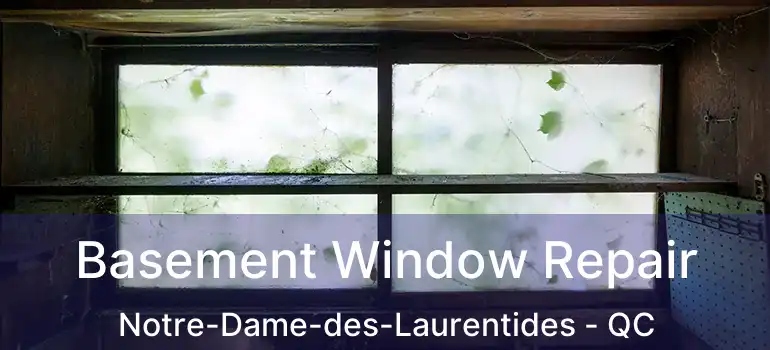  Basement Window Repair Notre-Dame-des-Laurentides - QC