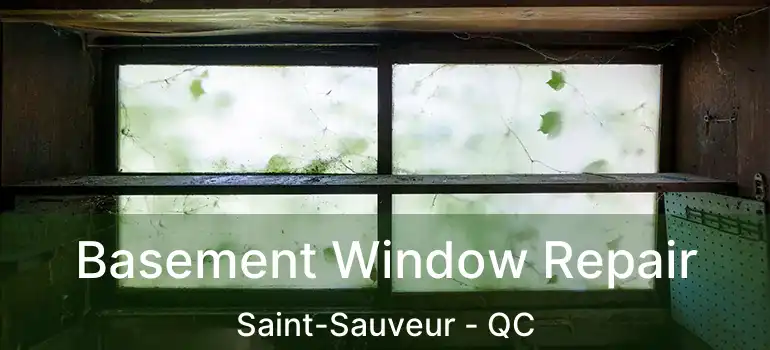  Basement Window Repair Saint-Sauveur - QC