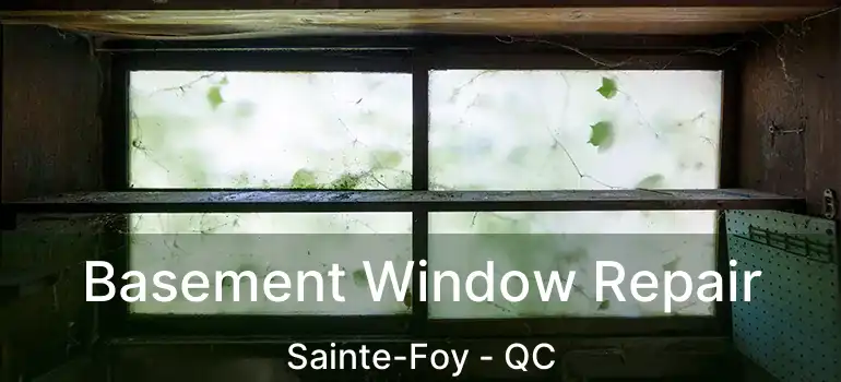  Basement Window Repair Sainte-Foy - QC