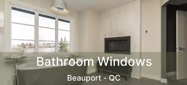  Bathroom Windows Beauport - QC