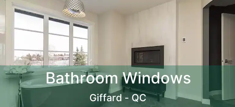  Bathroom Windows Giffard - QC