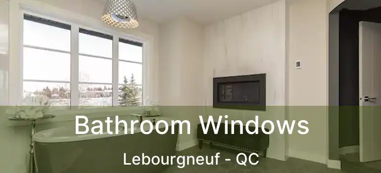  Bathroom Windows Lebourgneuf - QC