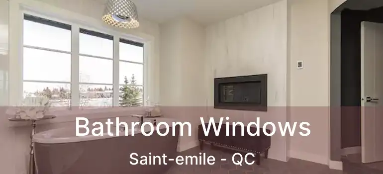  Bathroom Windows Saint-emile - QC