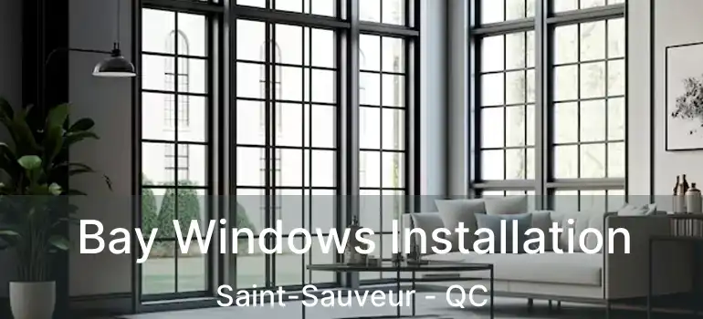  Bay Windows Installation Saint-Sauveur - QC