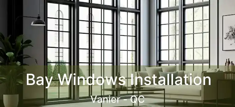  Bay Windows Installation Vanier - QC