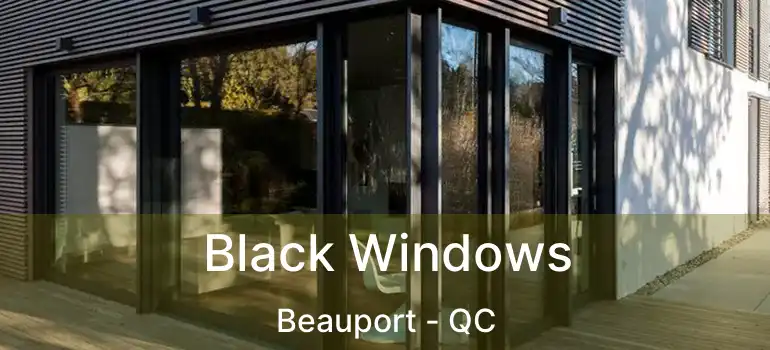  Black Windows Beauport - QC