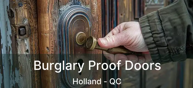  Burglary Proof Doors Holland - QC