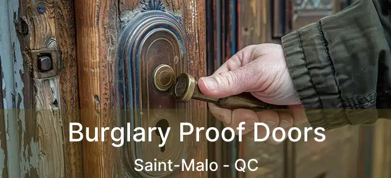  Burglary Proof Doors Saint-Malo - QC