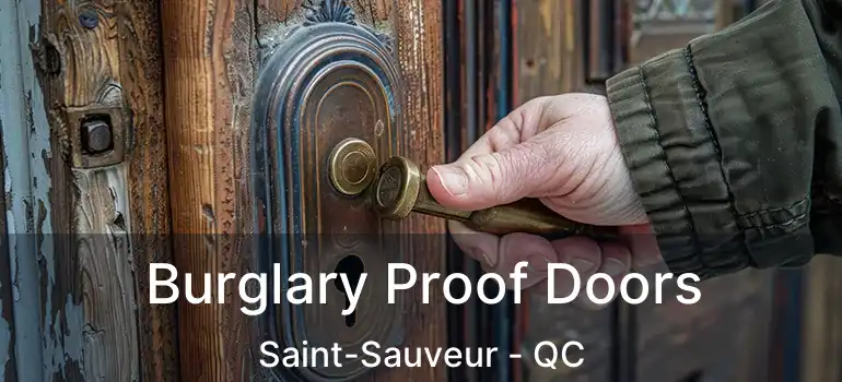  Burglary Proof Doors Saint-Sauveur - QC