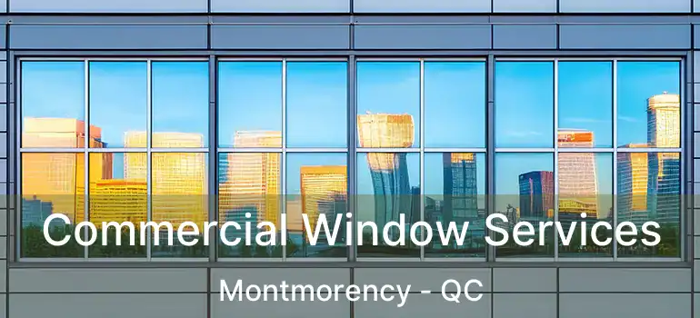  Commercial Window Services Montmorency - QC