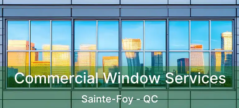  Commercial Window Services Sainte-Foy - QC