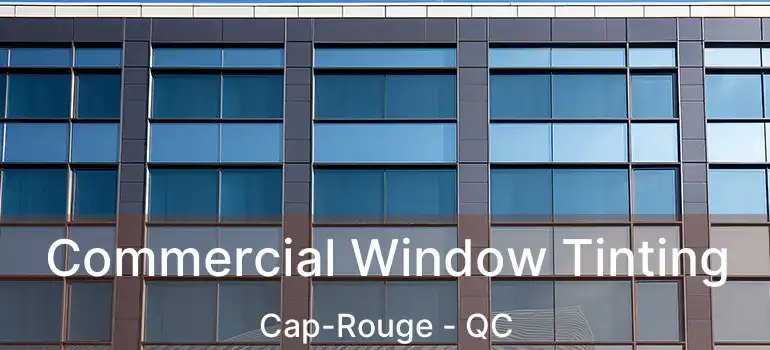  Commercial Window Tinting Cap-Rouge - QC