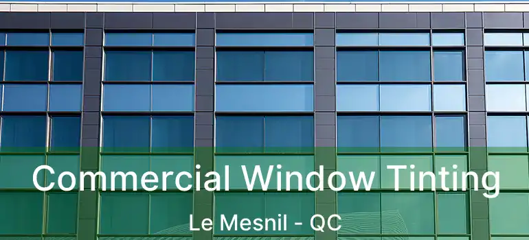  Commercial Window Tinting Le Mesnil - QC