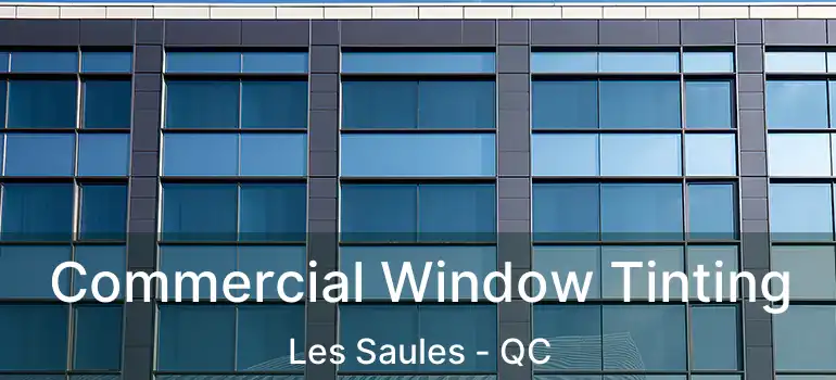  Commercial Window Tinting Les Saules - QC