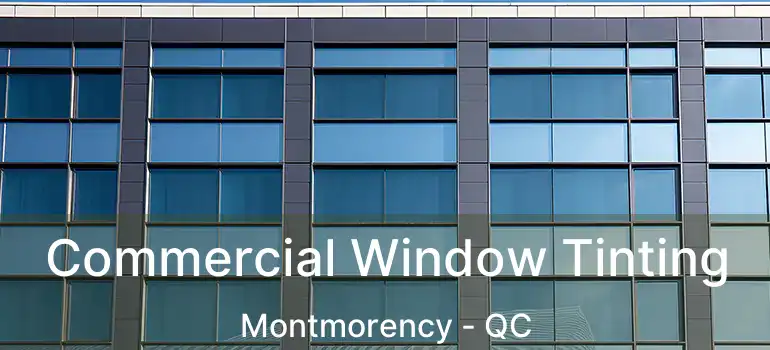  Commercial Window Tinting Montmorency - QC