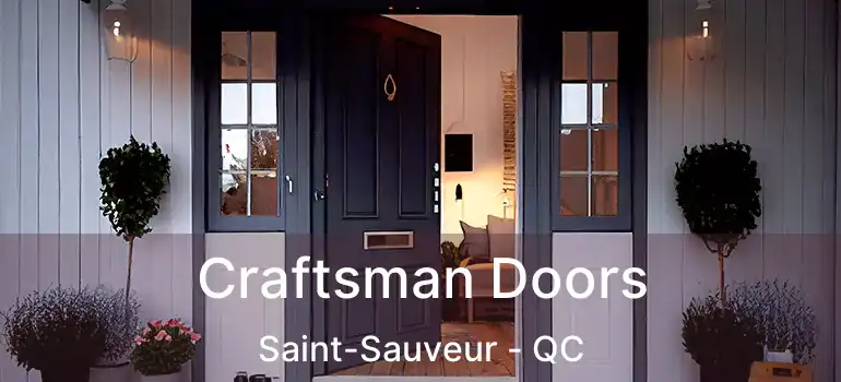  Craftsman Doors Saint-Sauveur - QC