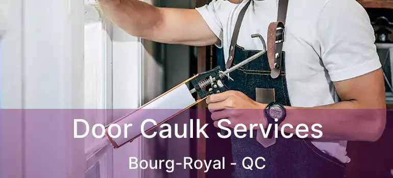  Door Caulk Services Bourg-Royal - QC