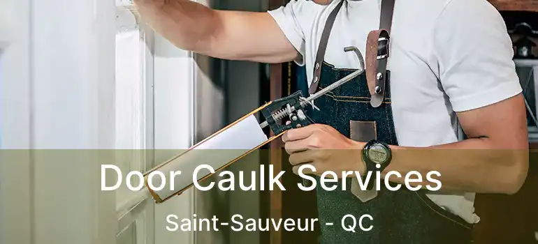  Door Caulk Services Saint-Sauveur - QC