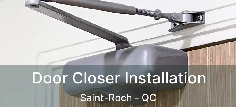  Door Closer Installation Saint-Roch - QC