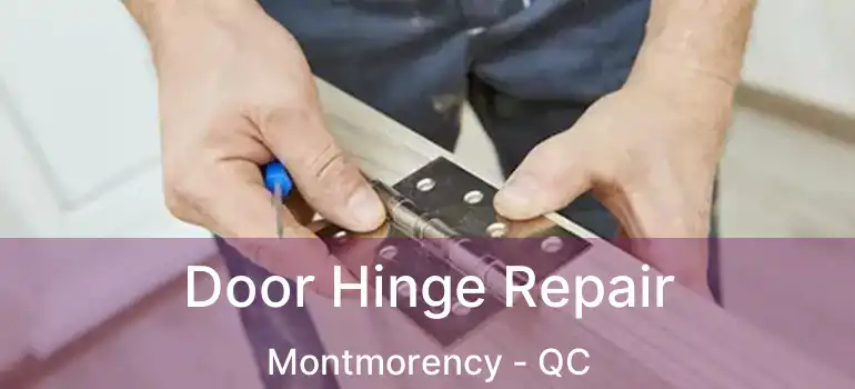  Door Hinge Repair Montmorency - QC