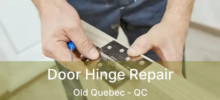  Door Hinge Repair Old Quebec - QC