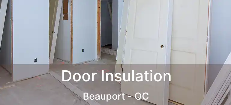  Door Insulation Beauport - QC