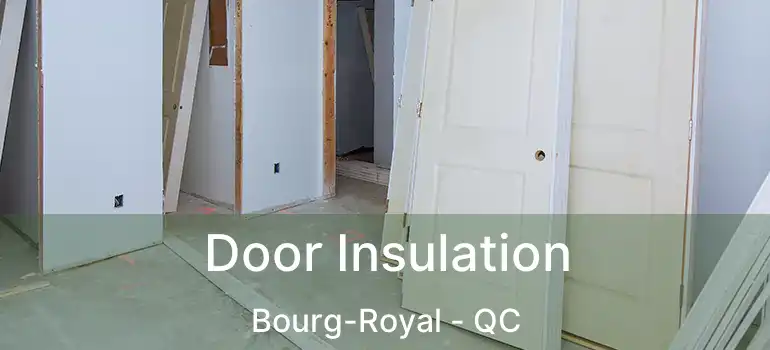  Door Insulation Bourg-Royal - QC