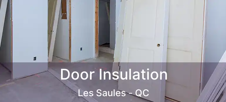  Door Insulation Les Saules - QC