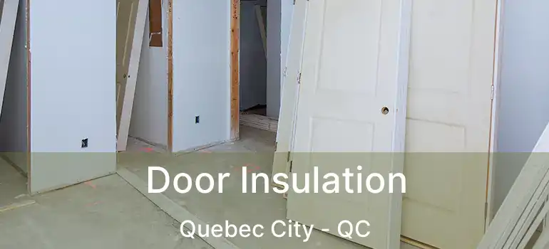 Door Insulation Quebec City - QC