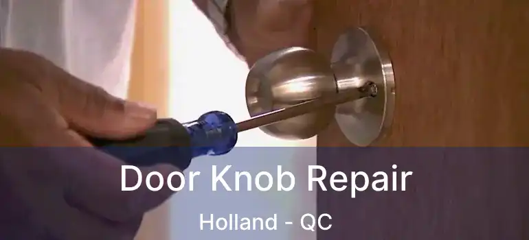 Door Knob Repair Holland - QC