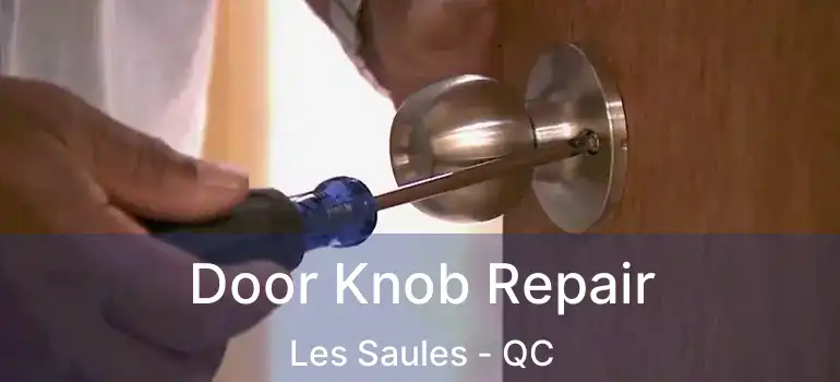  Door Knob Repair Les Saules - QC