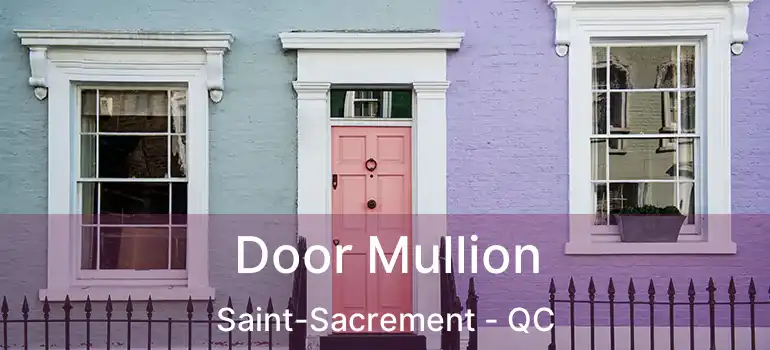  Door Mullion Saint-Sacrement - QC