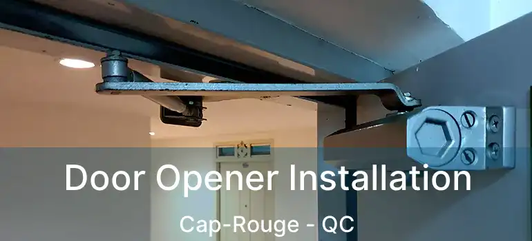  Door Opener Installation Cap-Rouge - QC