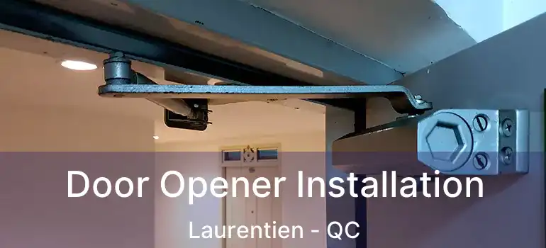  Door Opener Installation Laurentien - QC