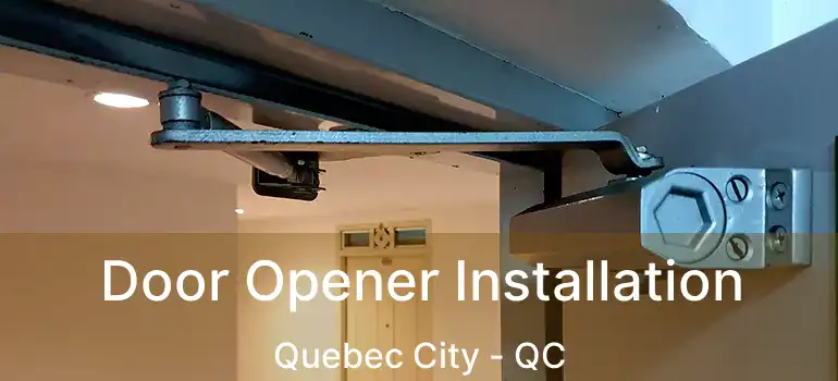  Door Opener Installation Quebec City - QC