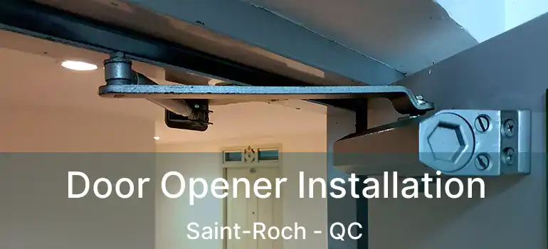  Door Opener Installation Saint-Roch - QC