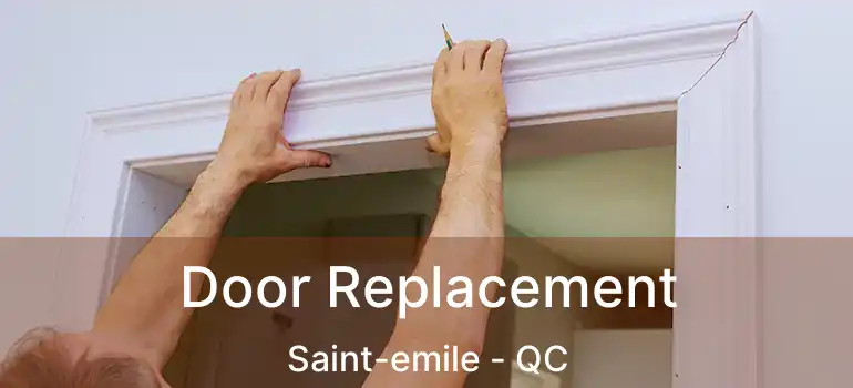  Door Replacement Saint-emile - QC